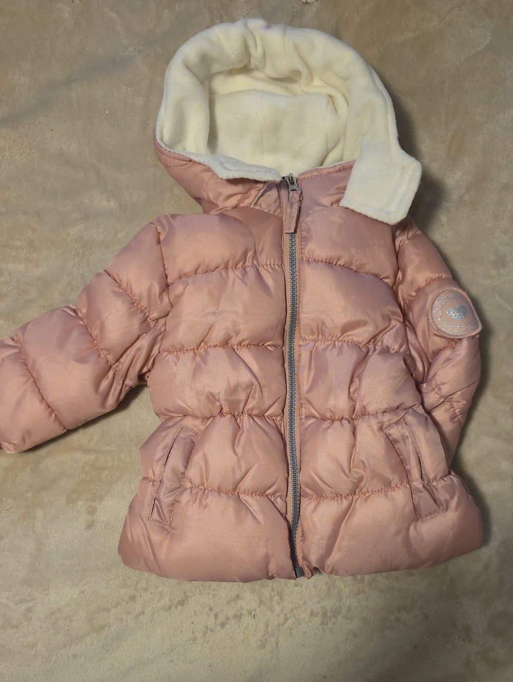 Pink Platinum Pink Puffer Jacket